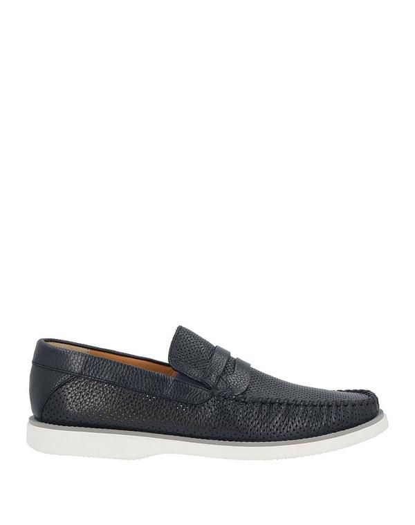 ボールディーニ メンズ シューズ スリッポン・ローファー BALDININI モカシン Navy ネイビー