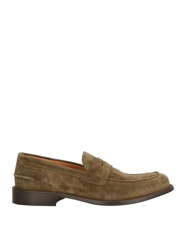 ボールディーニ メンズ シューズ スリッポン・ローファー BALDININI モカシン Military Green グリーン