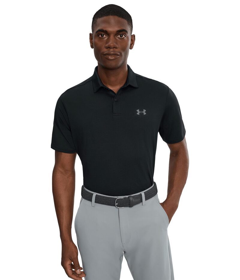 アンダーアーマー メンズ トップス シャツ Under Armour Golf Matchplay Golf Polo BlackCastleroc ブラック