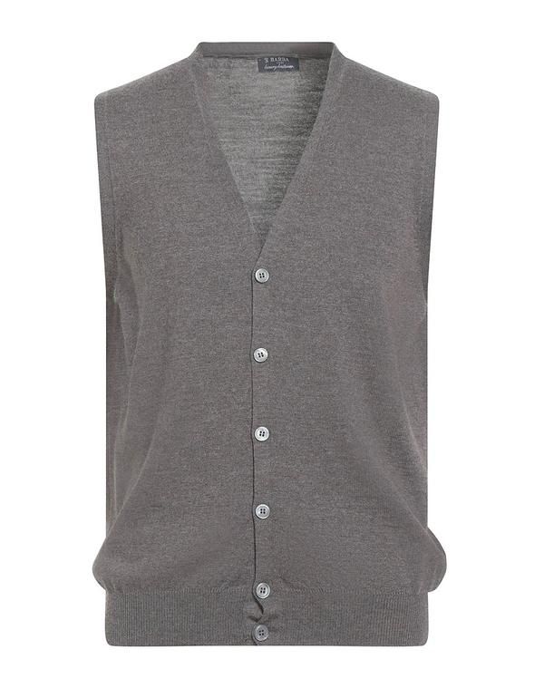 バルバナポリ メンズ トップス シャツ ニットベスト BARBA Napoli Taupe トープ