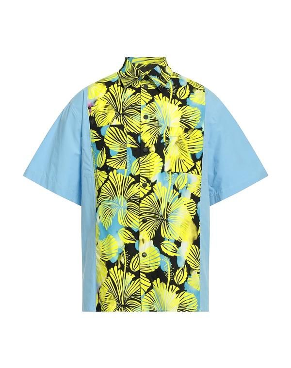 エムエスジイエム メンズ トップス シャツ MSGM Light Blue ブルー
