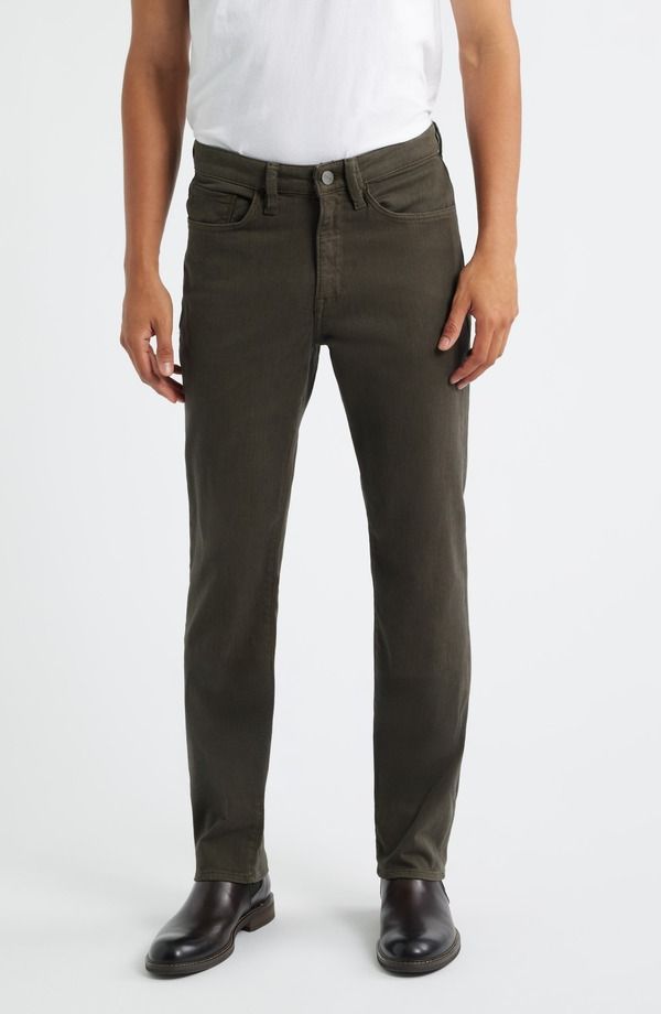 ３４ヘリテージ メンズ ボトムス カジュアルパンツ ストレート 34 Heritage Charisma Relaxed Straight Leg Twill Pants Brown Diagonal