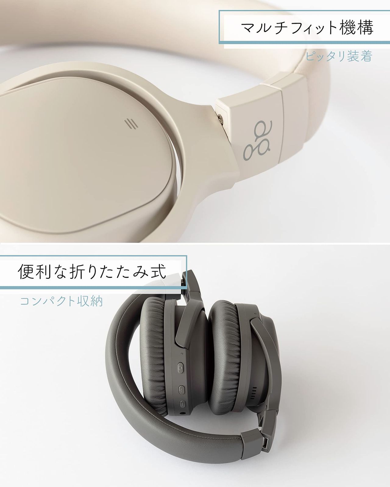 ag WHP01K 【AG-WHP01K】 ワイヤレス ヘッドホン Bluetooth ノイズ
