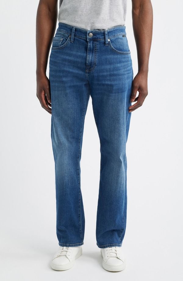 マーヴィ ジーンズ メンズ ボトムス デニムパンツ Mavi Jeans Matt Relaxed Straight Fit Jeans Deep Brushed Williamsburg