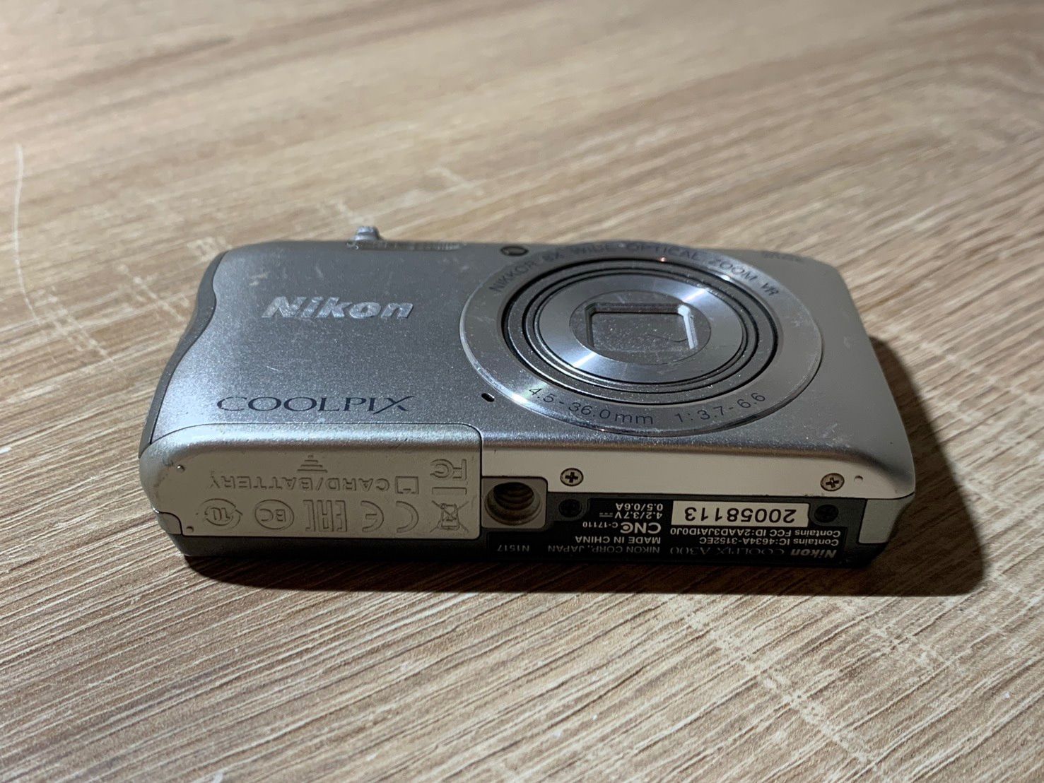 1494 Nikon COOLPIX A300 シルバー ジャンク品【ネ】 - メルカリ