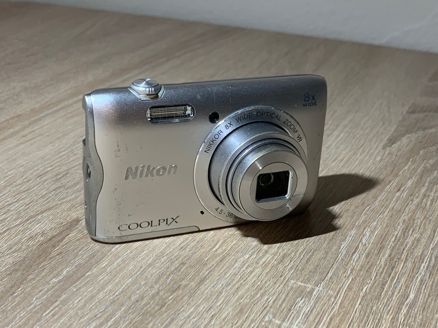 Nikon COOLPIX A300 シルバーコンパクトデジタルカメラ　ジャンク 1494 Nikon COOLPIX A300 シルバー ジャンク品【ネ】 - メルカリ