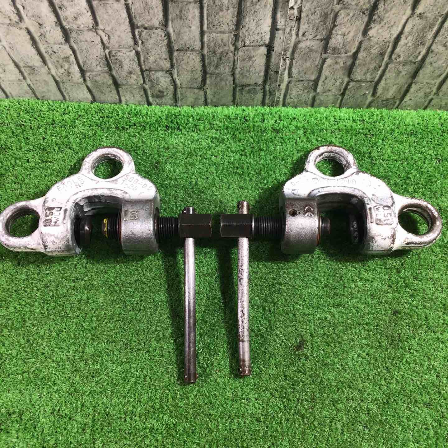 ◇イーグルクランプ(今野製作所) 500kg 0.5t ねじ式クランプ SBB-0.5 全方向【川口店】