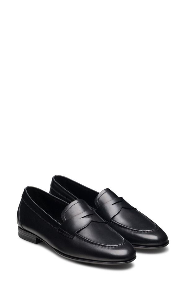 マグナーニ レディース シューズ スリッポン・ローファー Magnanni Sonya Penny Loafer Black ブラック