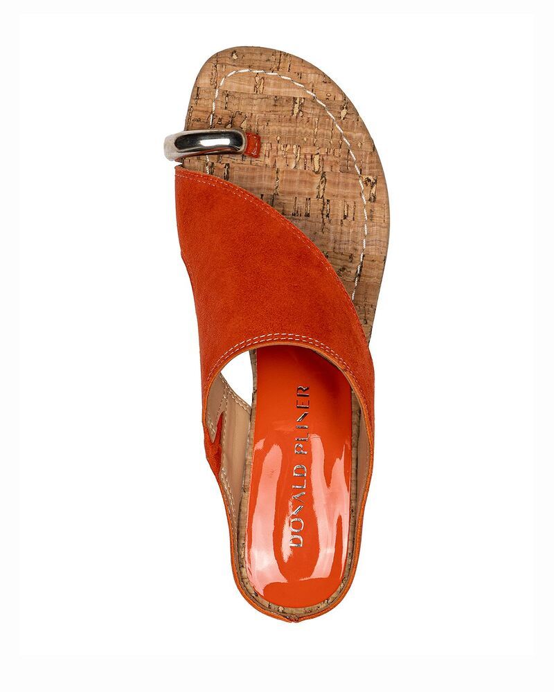 ドナルドプリネール レディース シューズ サンダル Donald Pliner Womens Toe Ring Wedge Sandals Persimmon ドナルドプリネール レディース シューズ サンダル Donald Pliner Womens Toe Ring Wedge Sandals Persimmon