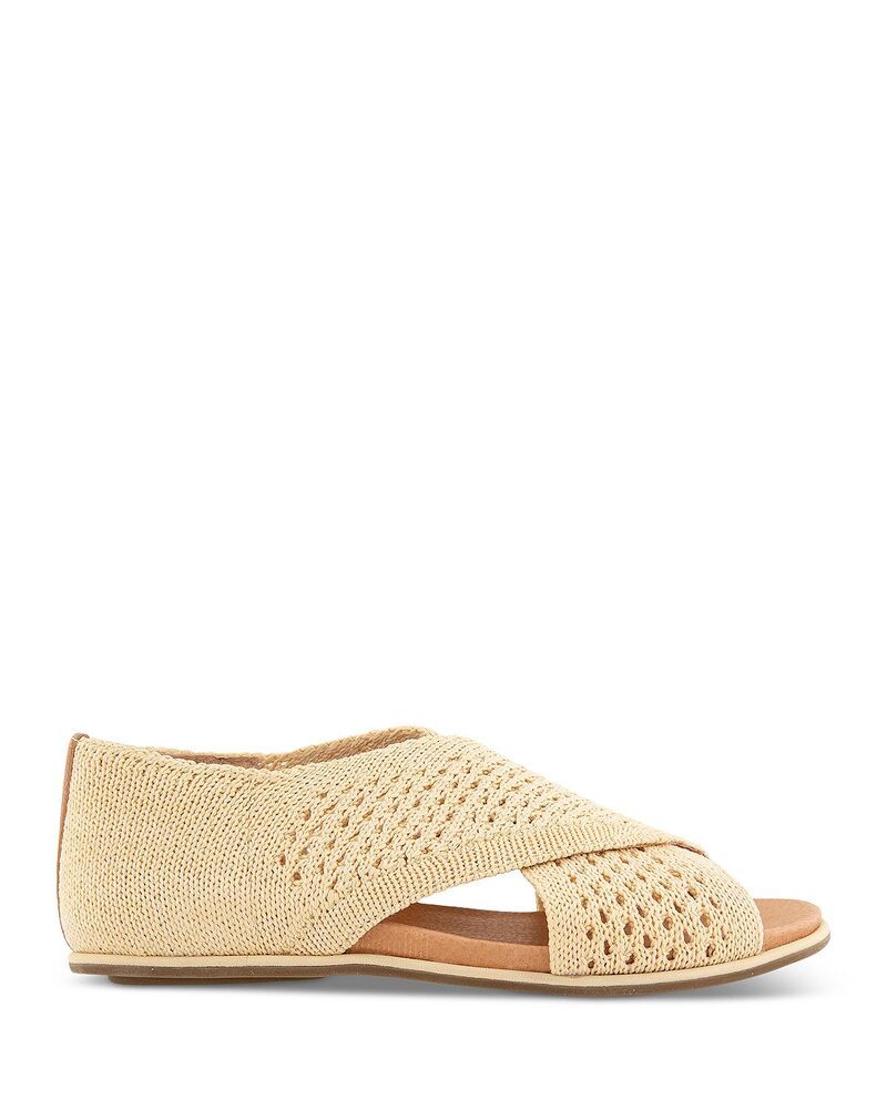 ケネスコール レディース シューズ サンダル Gentle Souls by Kenneth Cole Womens Lainey Slip On Crisscrossandals Natural K