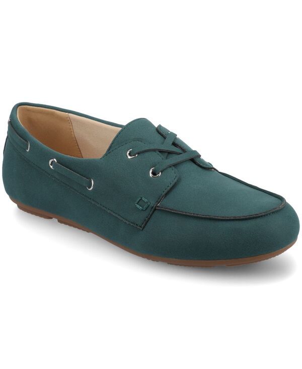 ジュルネ コレクション レディース シューズ スリッポン・ローファー Journee Collection Womens Naomi Boat Shoe Loafers Teal ティール