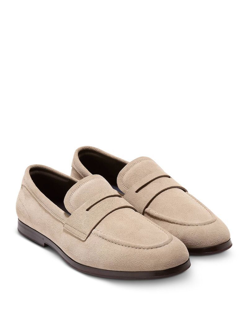 コールハーン メンズ シューズ スリッポン・ローファー Cole Haan Mens Wyeth Grand Penny Loafers Dark Lattee Sand サンド