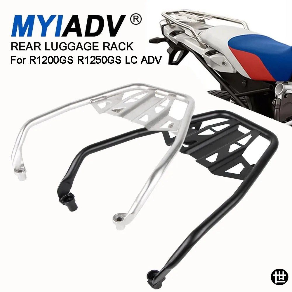 BMW R1250GS R1200GS アドベンチャーバイク用リアシートラゲッジラックテールボックストップケースブラケット GS R1250 R1200 LC ADV 2013-