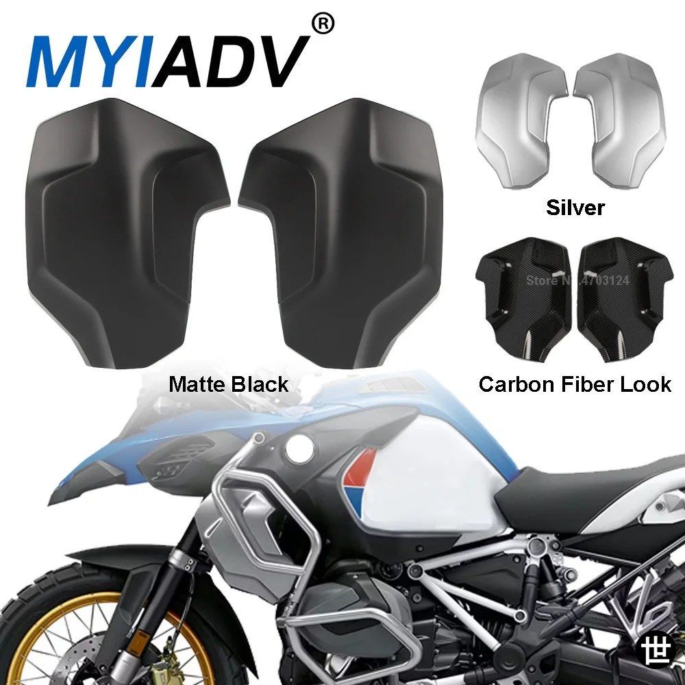 BMW R1250GS ADVENTURE 2018-2023 R1250GS R1250 ADV 用フロントラジエーターガードオートバイラジエーターフレームカバーサイドパネルフェ