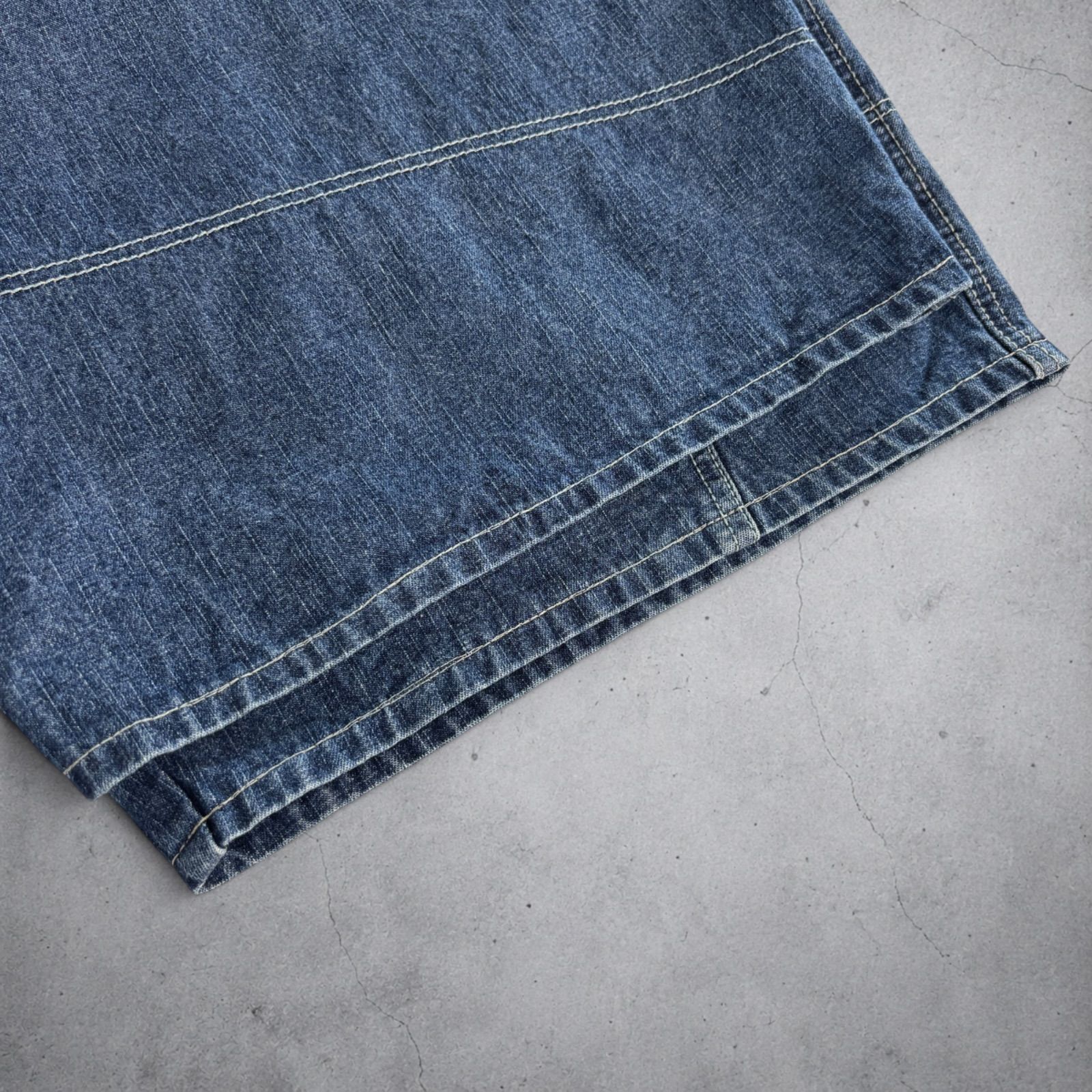 00s Karl Kani Baggy Denim Shorts W40 Indigo カールカナイ バギー