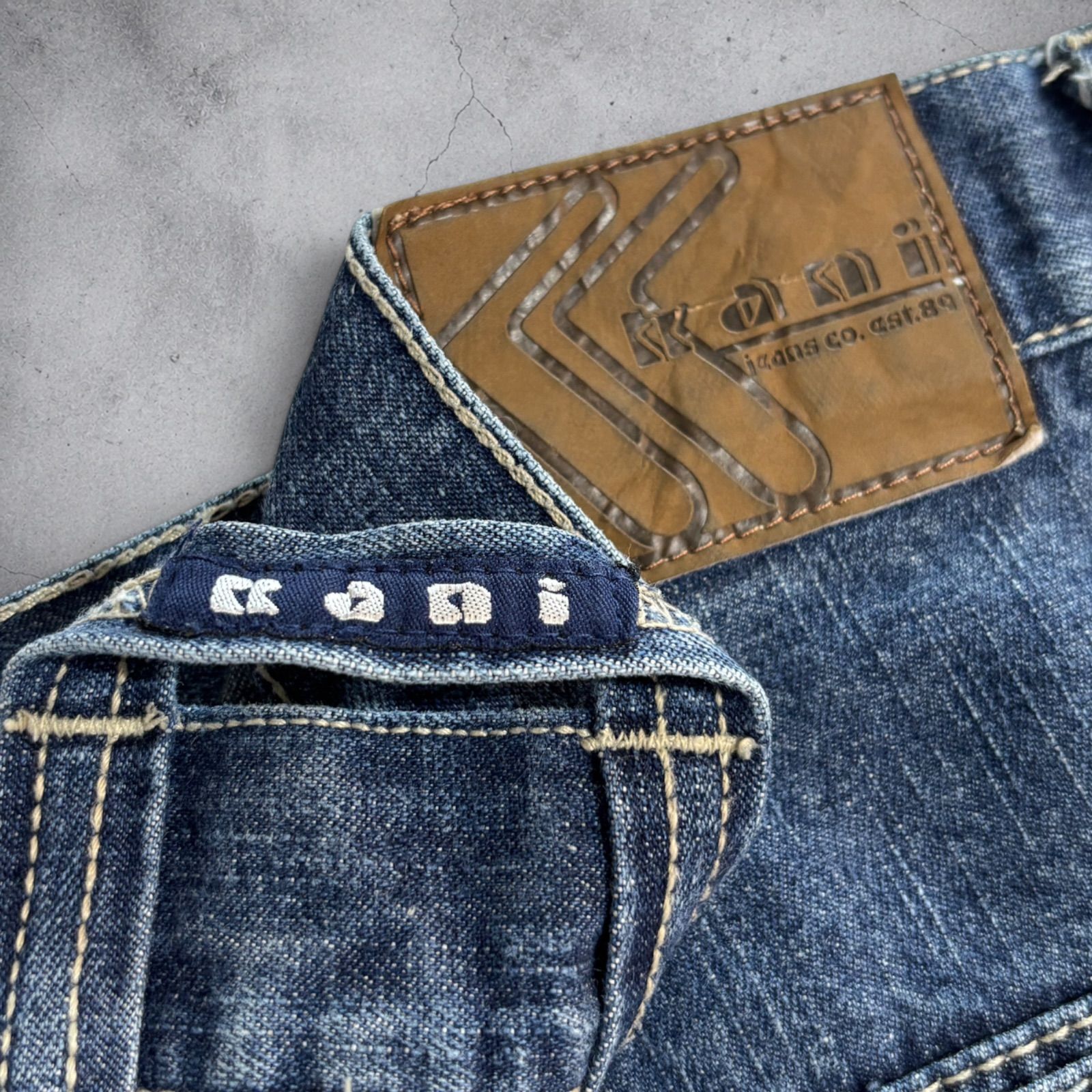 karl kani jeans バギーショーツ パンツ 00s Karl Kani Baggy Denim Shorts W40 Indigo カールカナイ バギー