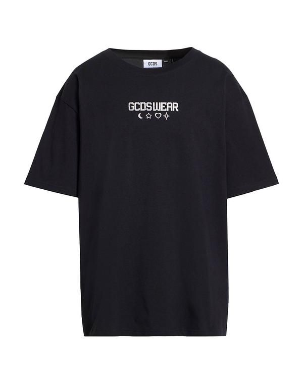 ジーシーディーエス メンズ トップス Tシャツ GCDS Black ブラック