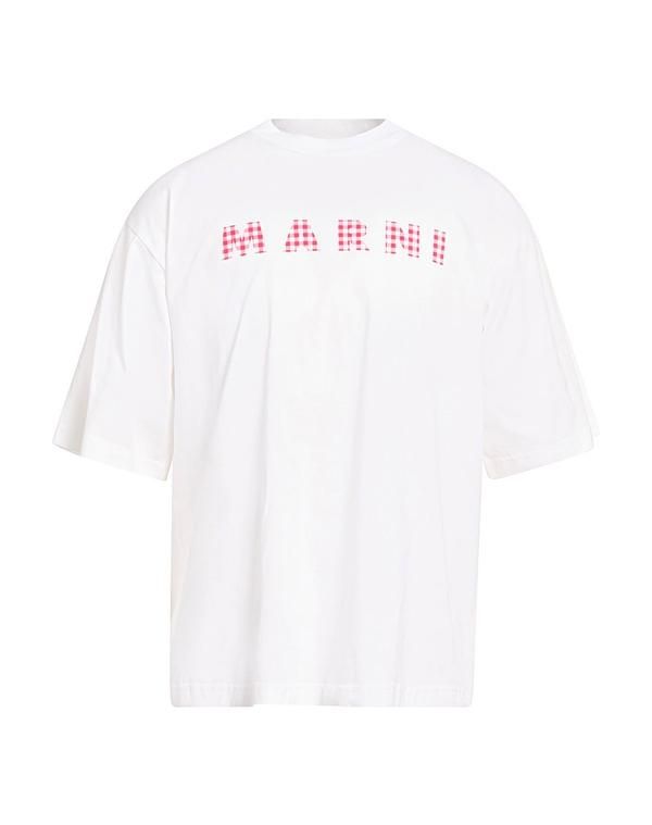 マルニ メンズ トップス Tシャツ MARNI White ホワイト