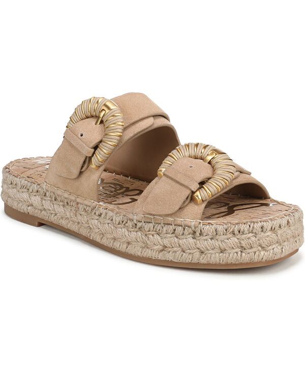 サムエデルマン レディース シューズ スリッポン・ローファー サンダル Sam Edelman Womens Tabbey SlipOn Sandals Cyprus Tan タン