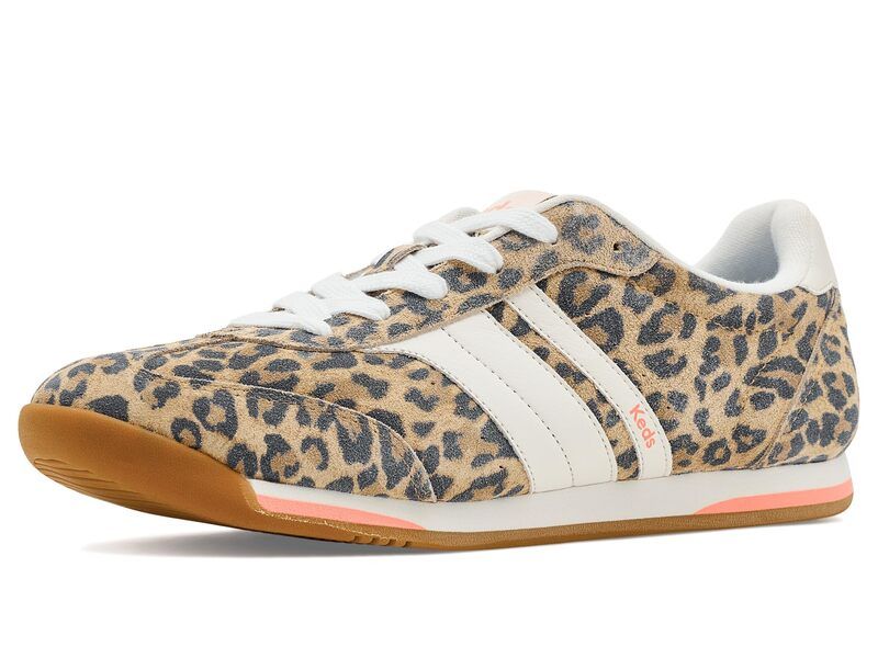 ケッズ レディース シューズ スニーカー レース Keds RevivalaceUp Leopard Suede アニマル