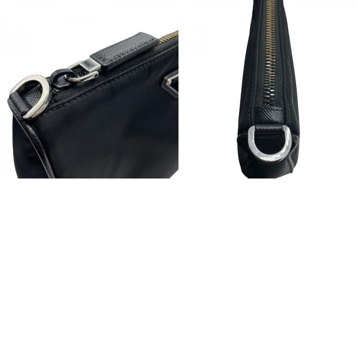 プラダ PRADA Re-Nylon xサフィアーノレザー ショルダーバッグ 2VH113