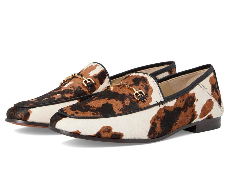 サムエデルマン レディース シューズ スリッポン・ローファー Sam Edelman Loraine Brown Cow Multi ブラウン