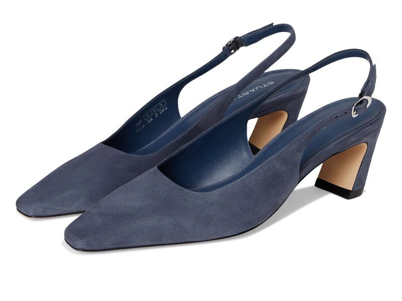 スチュアート ワイツマン レディース シューズ ヒール Stuart Weitzman Stassi Slingback 50 Stormy Blue ブルー