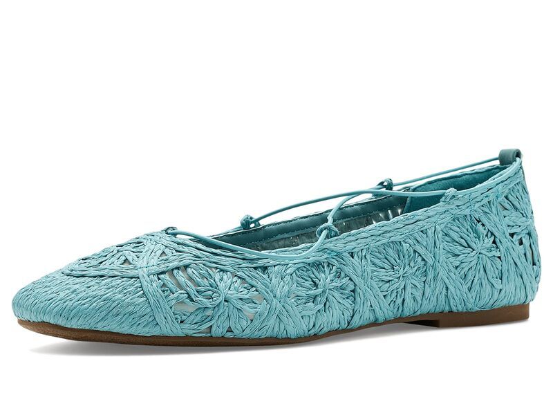 ラッキーブランド レディース シューズ サンダル Lucky Brand Tennyr Crochet Ballet Flats Tealagoon ティール