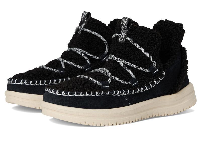 ヘイデュード レディース シューズ ヒール Hey Dude Camden Black ブラック