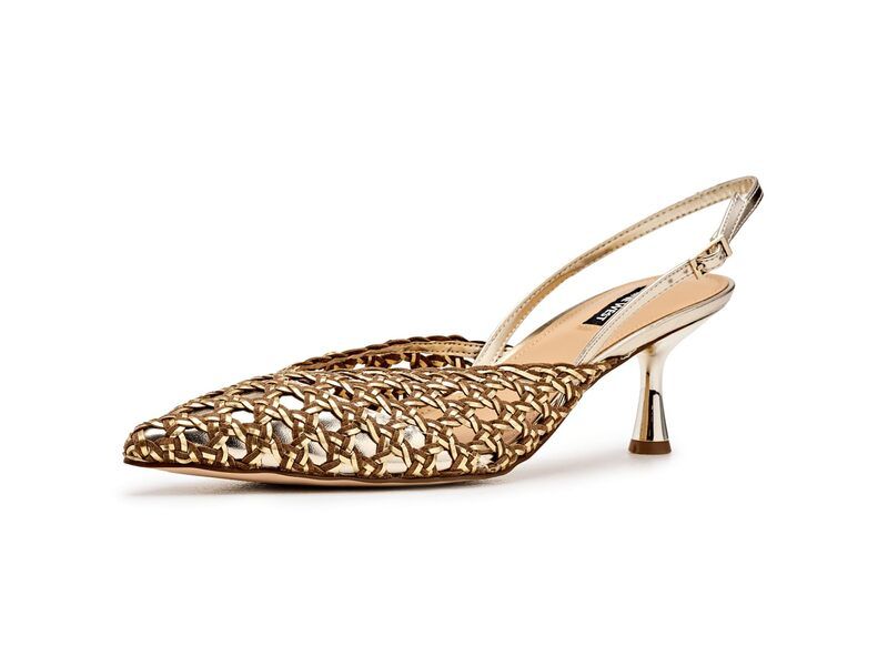 ナインウェスト レディース シューズ ヒール Nine West Randela BrownGold ブラウン