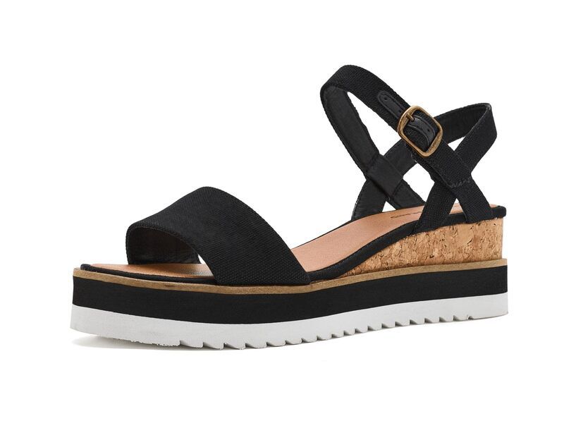 ラッキーブランド レディース シューズ ヒール プラットフォーム サンダル Lucky Brand Temay Platform Wedge Sandals Black ブラック