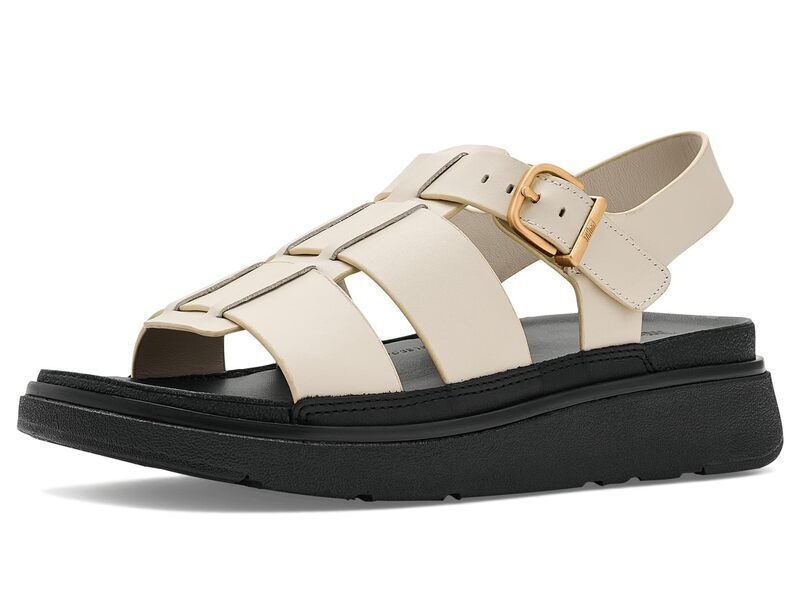 フィットフロップ レディース シューズ サンダル レザー FitFlop GenFF Leather Fisherman Sandals Paris Beige ベージュ