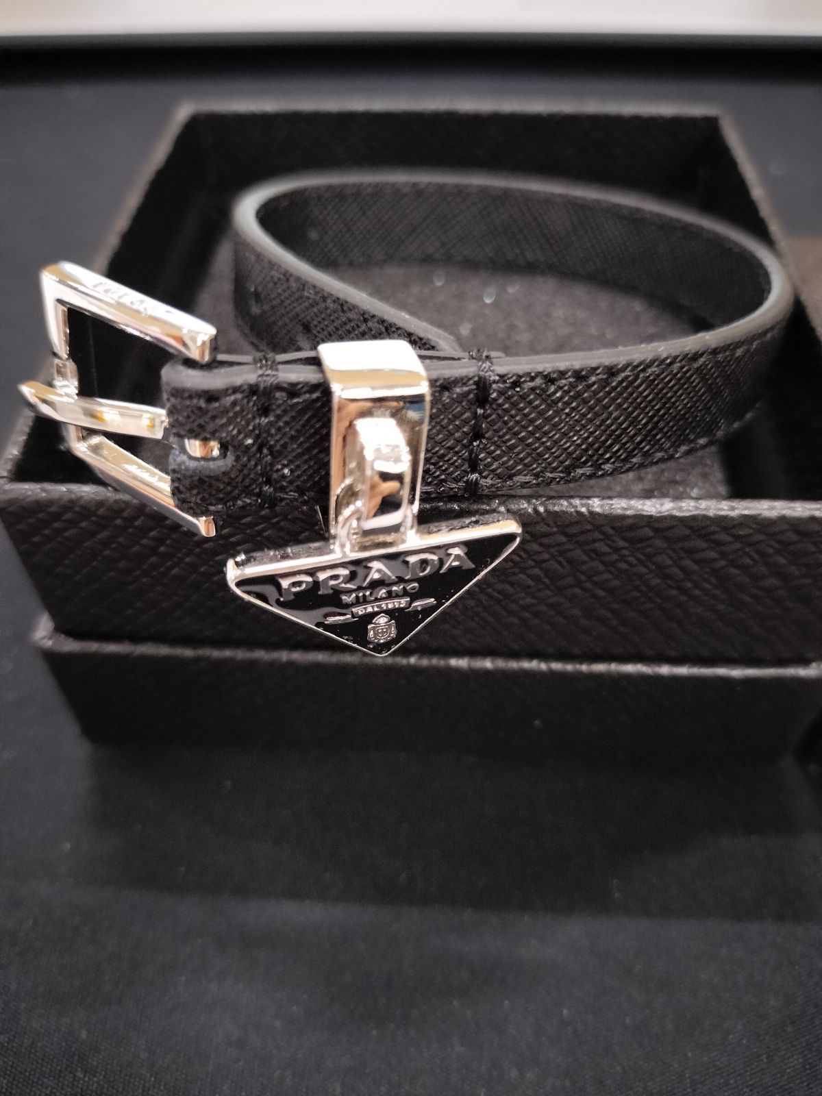 26061339 プラダ PRADA ブレスレット ブラック