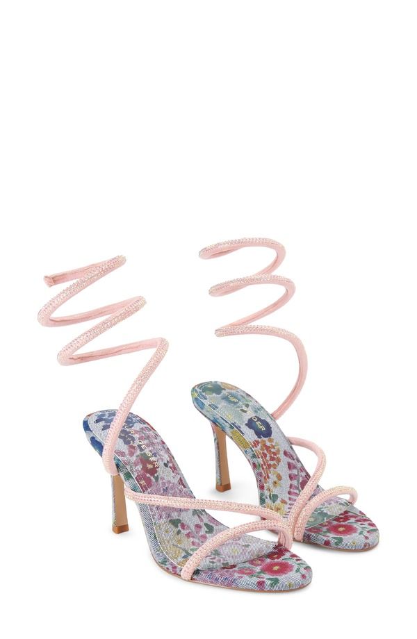 カートジェイガーロンドン レディース シューズ ヒール アシンメトリー サンダル Kurt Geiger London Spiral Asymmetric Sandalight Pastel Blue