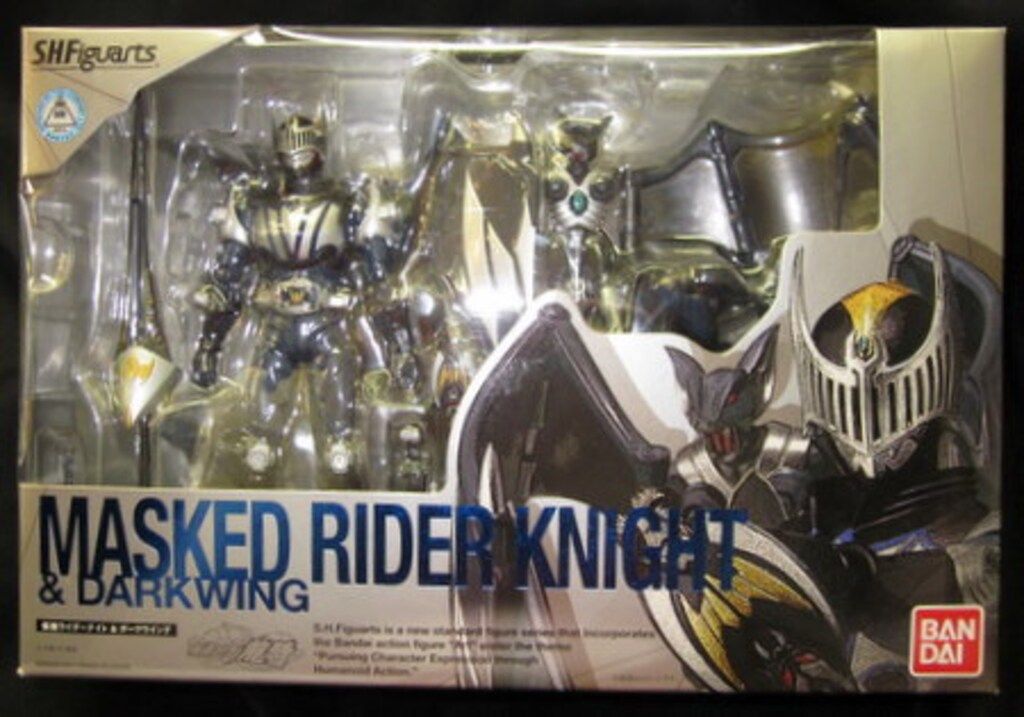 バンダイ S.H.Figuarts 仮面ライダー龍騎 仮面ライダーナイト&ダークウイング