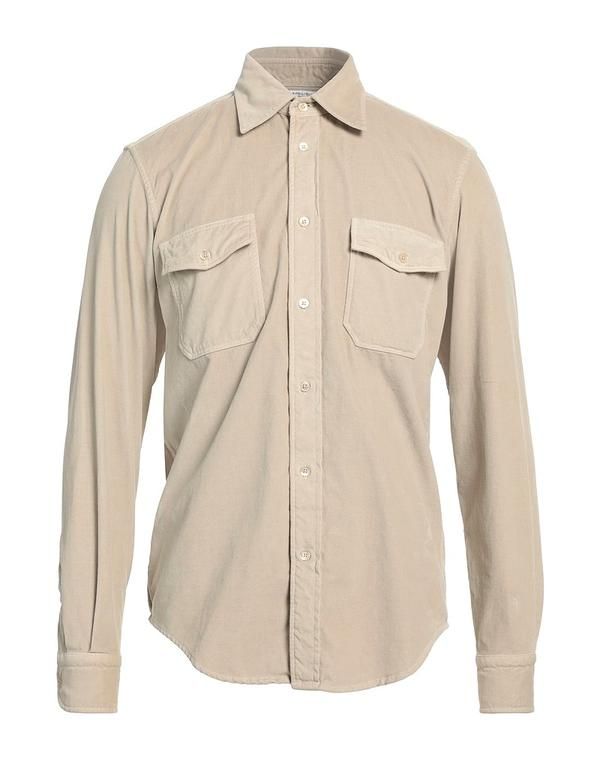 ボリオリ メンズ トップス シャツ BOGLIOLI Beige ベージュ