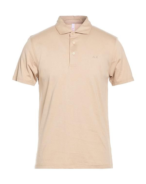 サンシックスティーエイト メンズ トップス ポロシャツ SUN 68 Beige ベージュ