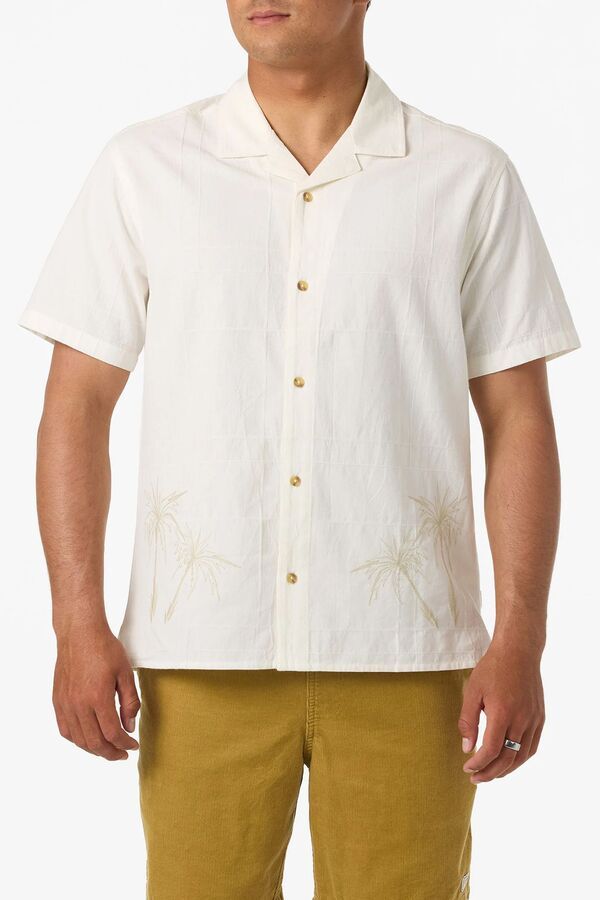 オニール メンズ トップス シャツ ONeill Mens ORiginals Boxy Palma Short Sleeve Woven Camp Shirtofu
