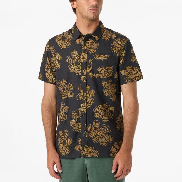 オニール メンズ トップス シャツ プリント ONeill Mens ORiginals Print Standard Short Sleeve Shirt Phantom