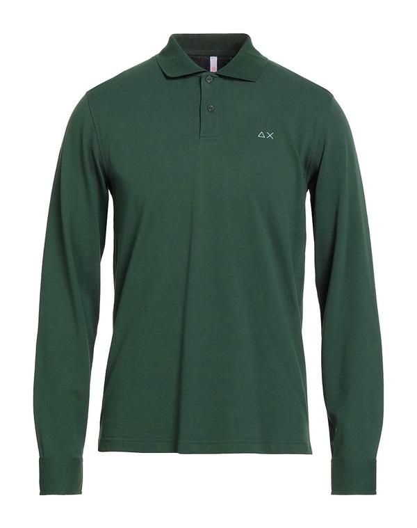 サンシックスティーエイト メンズ トップス ポロシャツ SUN 68 Dark Green グリーン