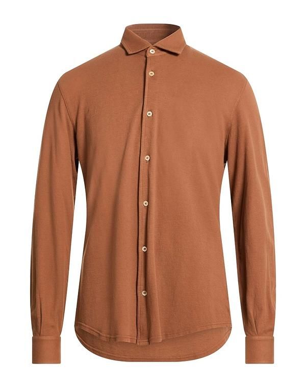 フェデーリ メンズ トップス シャツ FEDELI Brown ブラウン 34,320円