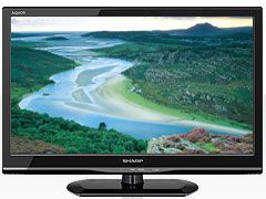 【動作確認済】【中古】本体・リモコンのみ シャープ 22V型 液晶テレビ AQUOS LC-22K90-B ブラック系