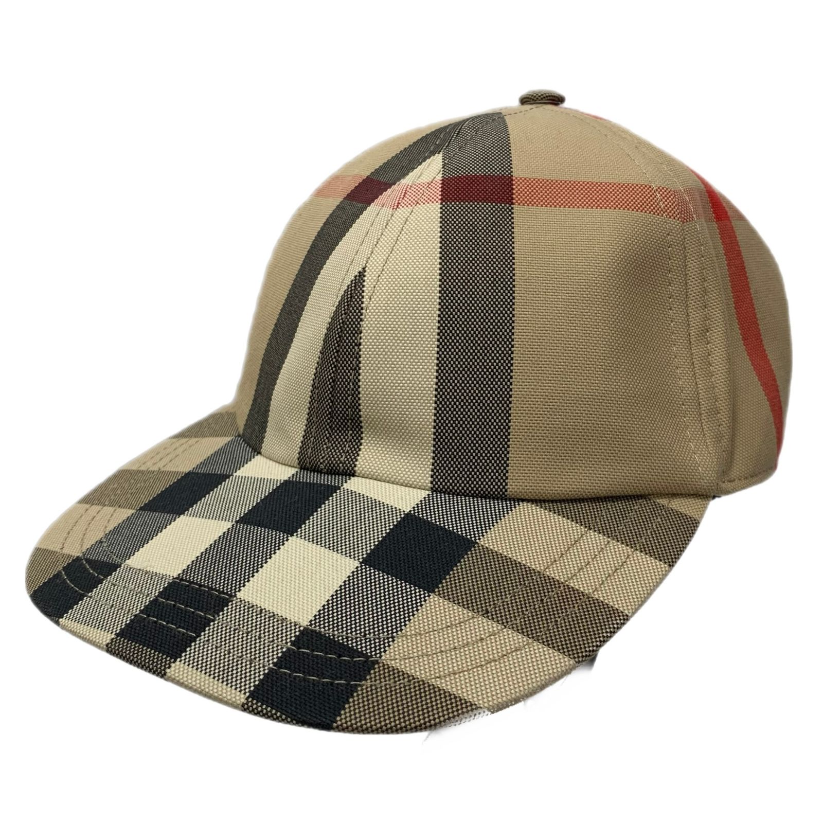 バーバリー Burberry 23SS コットンベースボールキャップ 8068035 帽子 メンズ帽子 キャップ ブラウン Mサイズ 201goods-983