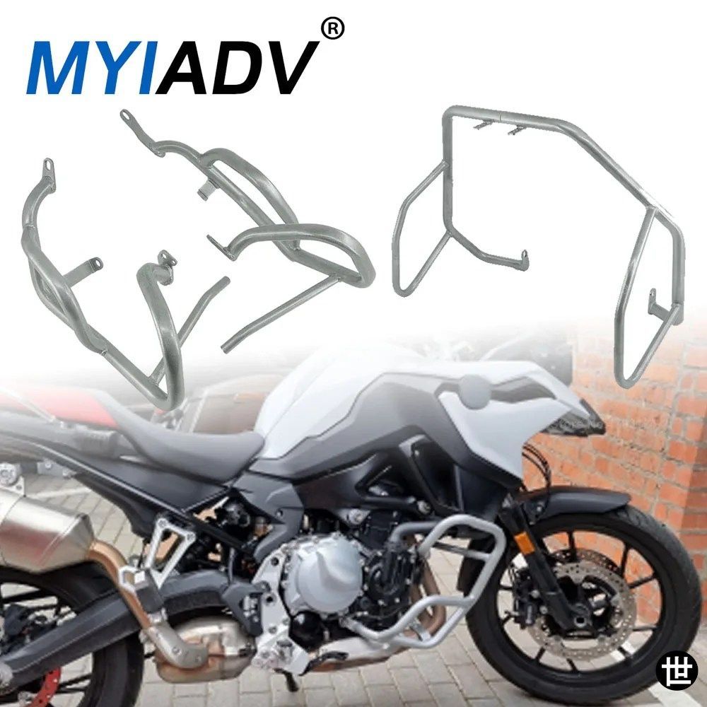 BMW F750GS F850GS 2018-2021 - 23 F750 F850 F 750 850 GS 用エンジンガードタンククラッシュバーオートバイフェアリングプロテクターバン