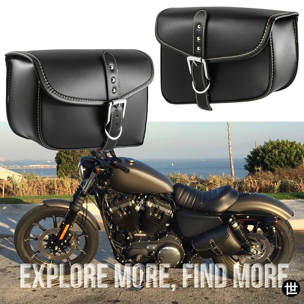 オートバイバッグ サドルバッグ ハーレー スイングアームバッグ スポーツスター XL883 XL1200 1200 サドル左右サイドツールバッグ
