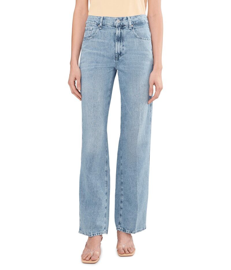 セブンフォーオールマンカインド レディース ボトムス デニムパンツ 7 For All Mankind Stovepipe Straight in Iris