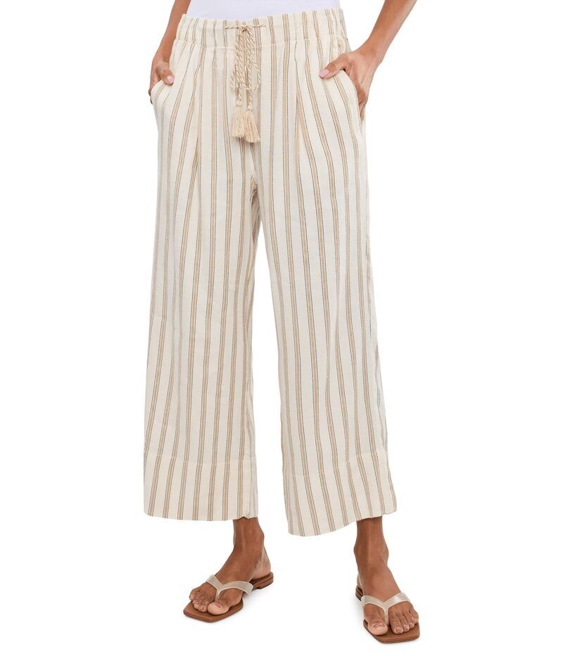 リヴァプール ロサンゼルス レディース ボトムス カジュアルパンツ ワイドレッグ プチ Liverpoolos Angeles Petite MidRise PullOn Wide Leg Crop