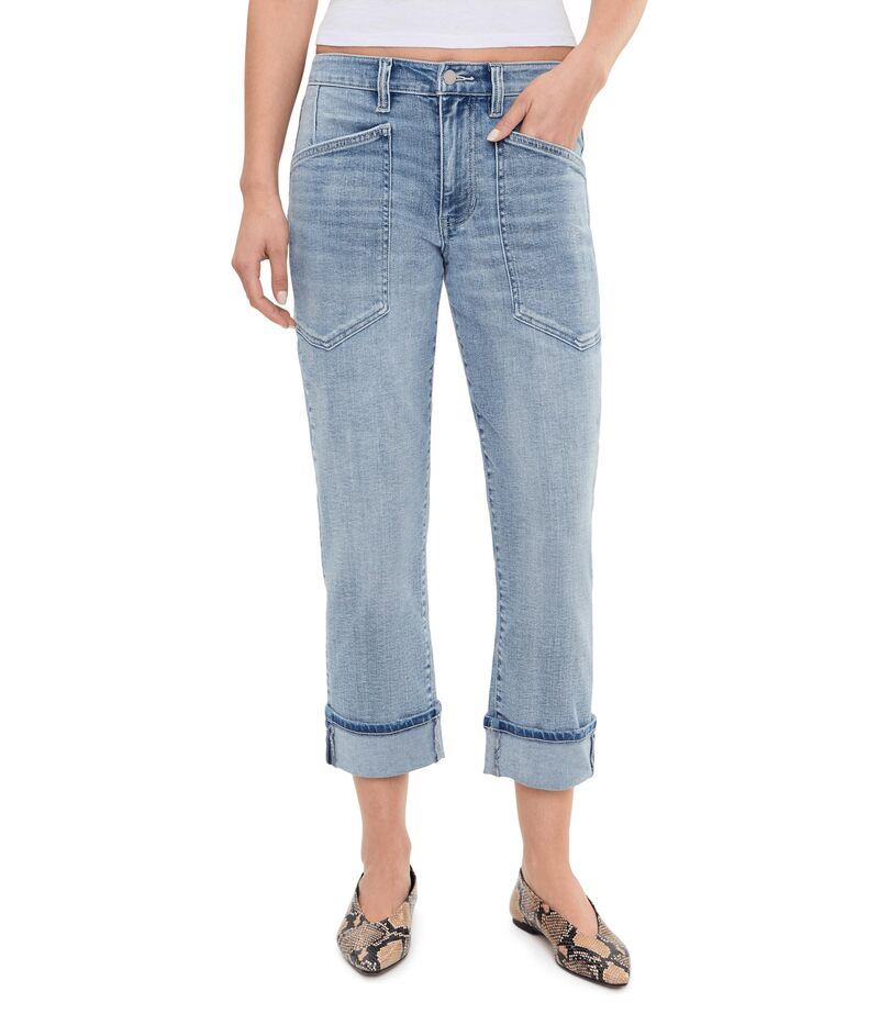 リヴァプール ロサンゼルス レディース ボトムス デニムパンツ クロップド ジーンズ Liverpoolos Angeles 28 Marley MidRise Cropped Girlfriend