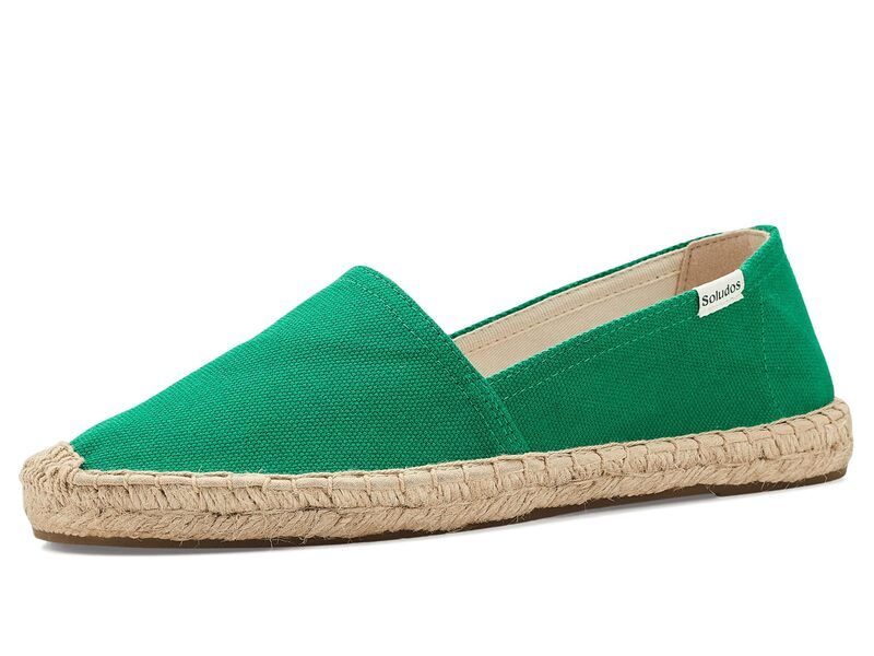 ソルドス レディース シューズ スリッポン・ローファー Soludos Original Espadrille Palmeras Green グリーン