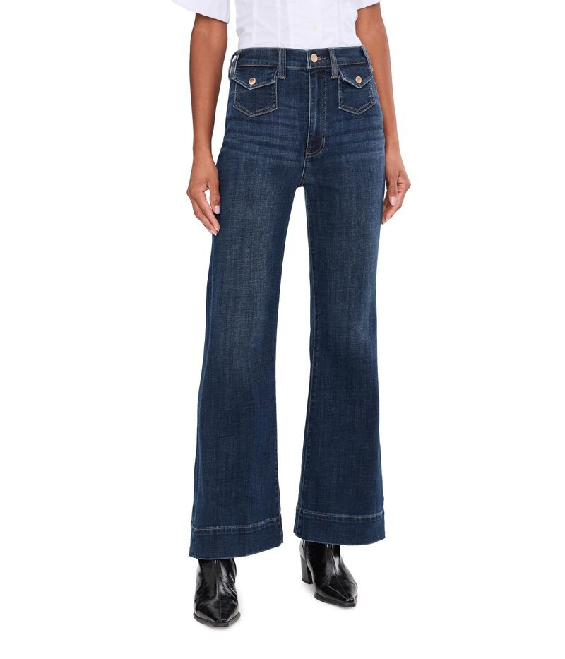リヴァプール ロサンゼルス レディース ボトムス デニムパンツ ミニ ジーンズ Liverpoolos Angeles 30 HannahighRise Flare Jeans with Mini P